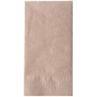 NATURE Star Serviette de bistrot nature, 330 x 330 mm