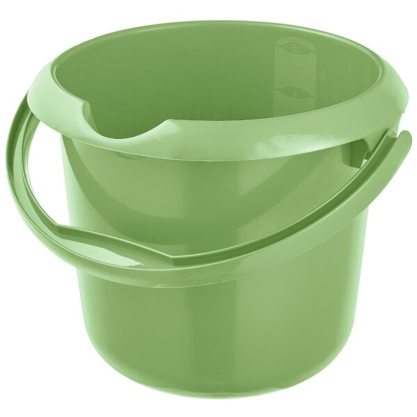 keeeper Seau mika eco, rond, 5 litres, stone grey