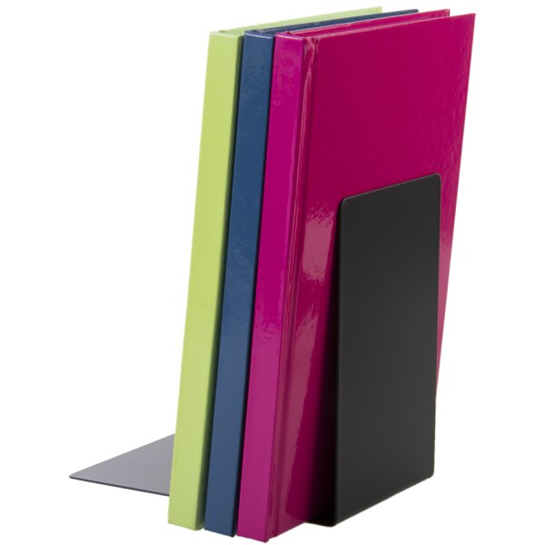 WESTCOTT Serre-livres, (L)90 x (T)140 x (H)140 mm, noir