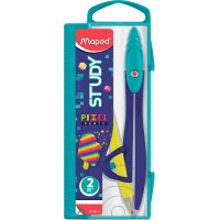 Maped Coffret compas STUDY PIXEL PARTY, 2 pièces