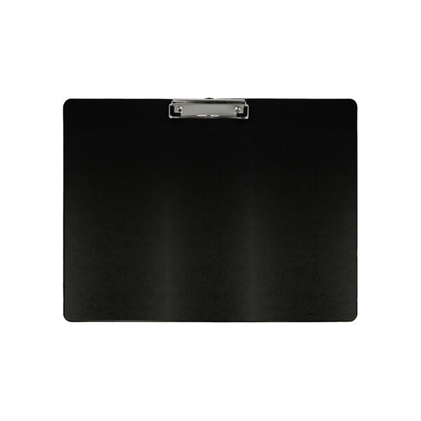 WESTCOTT Porte-bloc à pince, plastifié, A3 portrait, noir