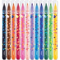 Maped Feutre PIXEL PARTY, étui en carton de 12