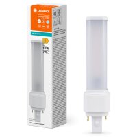 LEDVANCE LED-Lampe DULUX D, 9 Watt, G24d-3 (830)