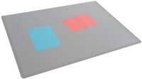 DURABLE Sous-main, 650 x 500 mm, PP, gris