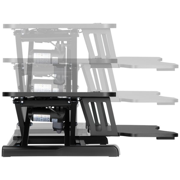 LogiLink Station de travail assis-debout, support clavier