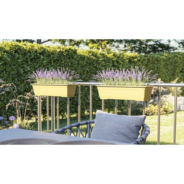 tera Kit de jardinière Birka, support inclus, terracotta