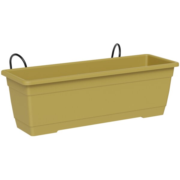 tera Kit de jardinière Birka, support inclus, anthracite