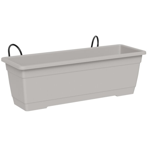 tera Kit de jardinière Birka, support inclus, anthracite