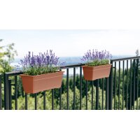 tera Kit de jardinière Birka, support inclus, anthracite