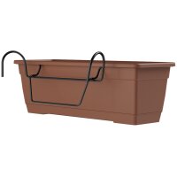 tera Kit de jardinière Birka, support inclus, anthracite