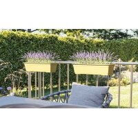 tera Kit de jardinière Birka, support inclus, anthracite