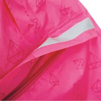 ROTH Poncho de pluie enfants ReflActions Diamant, rose