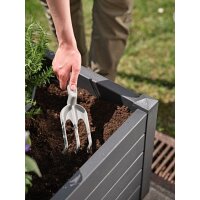 tera Râteau de jardin/fleurs Gaia 03, curry