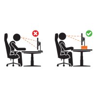DURABLE Monitorständer EFFECT, höhenverstellbar, anthrazit