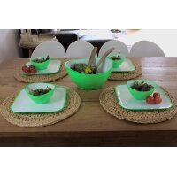 Linden Berg Set de saladier, 0,5 litres, set de 4, vert