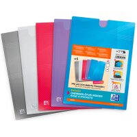 Oxford EasyGo Chemise étui rigide HAWAI, A4, incolore