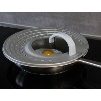 Linden Berg Couvercle anti-projections, rond, 315 mm, gris