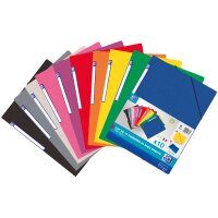 Oxford Eckspannermappe Top File+, Pastell, 10er Pack