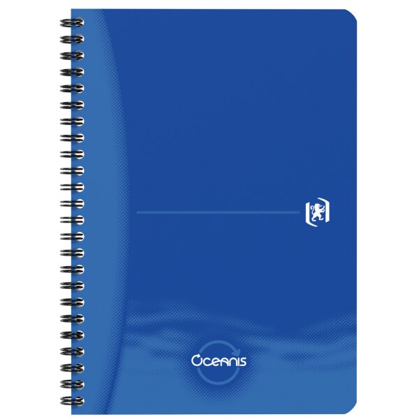 Oxford Office Cahier à spirale Oceanis, A4, PP, noir