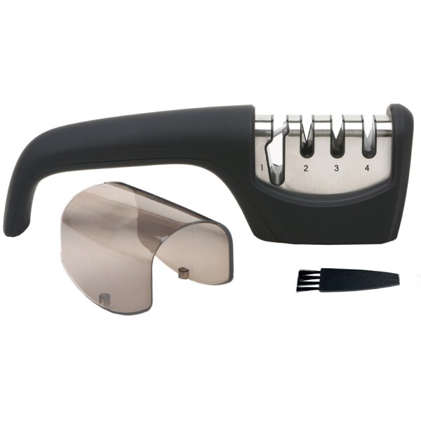 Linden Berg Affûteur de couteau, 4 niveaux, noir