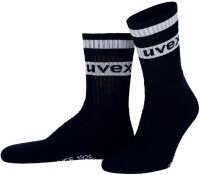 uvex Chaussette Basic, taille 35-38, pack de 3, noir