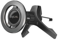 LogiLink 3-Punkt-Smartphone-KFZ-Magnethalter, schwarz