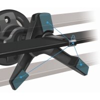 LogiLink Support magnétique 3 points pour smartphone, noir