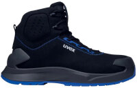 uvex 1 x-craft Chaussure montante S2, pointure 37, noir/bleu