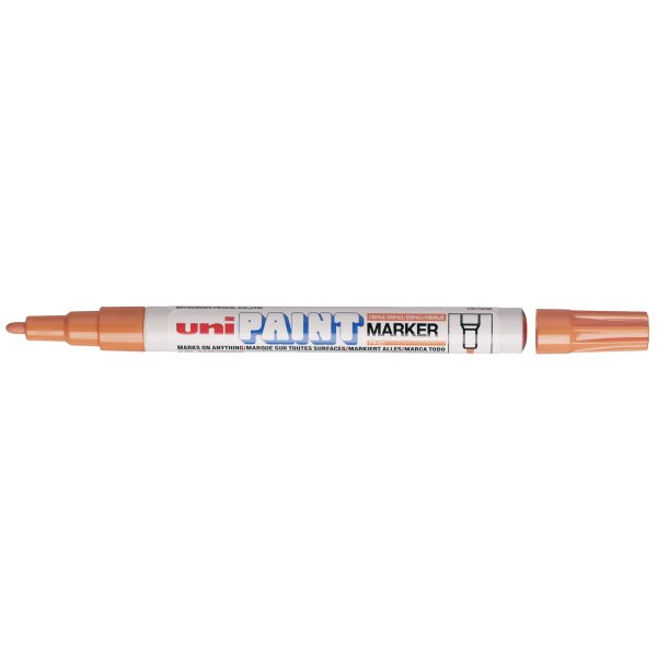uni-ball Marqueur permanent PAINT PX21, orange