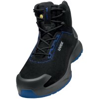 uvex 1 x-craft Chaussure montante S2, pointure 48, noir/bleu