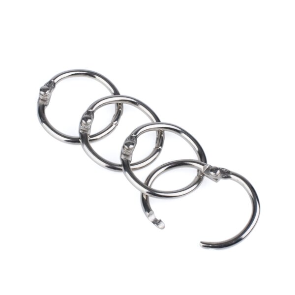 pavo Verbindungsringe, Durchmesser: 25 mm, aus Metall