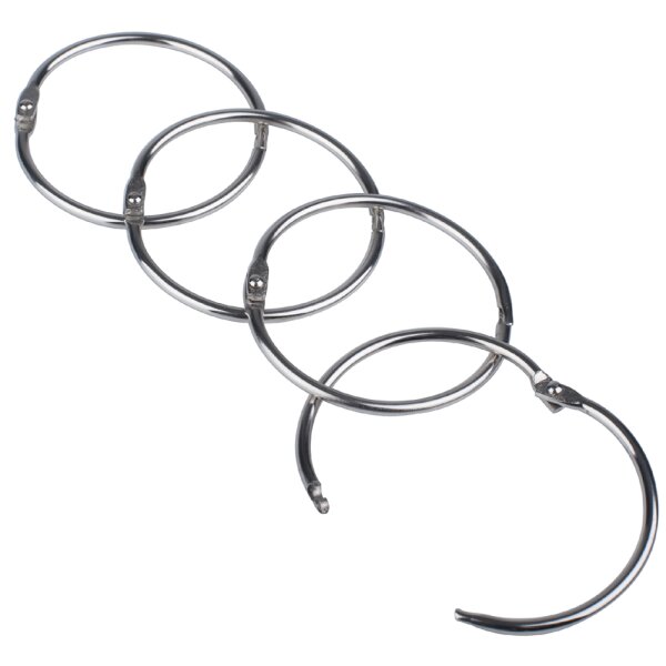 pavo Verbindungsringe, Durchmesser: 50 mm, aus Metall