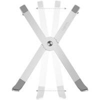 LogiLink Support pour tablette/ordinateur portable, argent