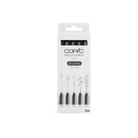 COPIC Multiliner 22075635 schwarz 5 Stück