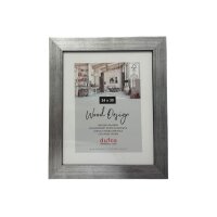 DUFCO Holz-Bilderrahmen 24x30cm 1610.80070 Larisis silber