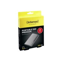 INTENSO External SSD Premium 2TB 3823470 USB 3.0 + Cable...