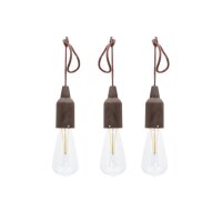 SECURIT Lampe à corde COPENHAGEN LP-KO-BR brun,...