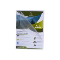 EXACOMPTA Pochettes 120my A4 58320E transparent recycling...