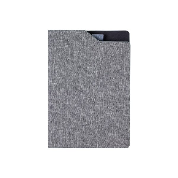 KOLMA Notizbuch RPET grau A5 06.640.03 80 Seiten gepunktet 80g