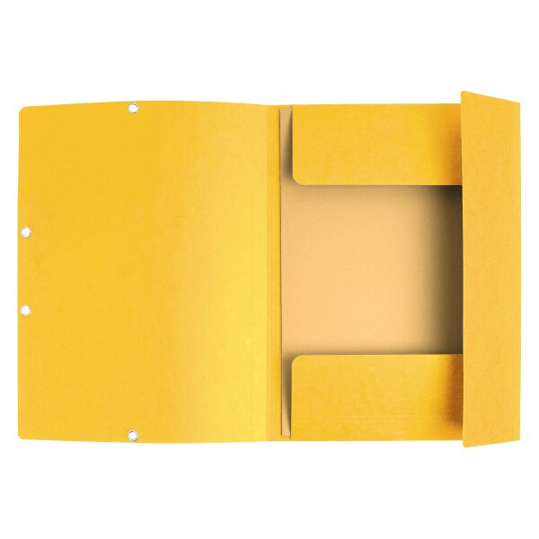 EXACOMPTA Gummibandmappe A4+ 55309E gelb manila