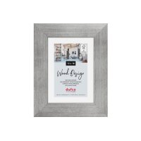 DUFCO Holz-Bilderrahmen 13x18cm 1610.80066 Larisis silber