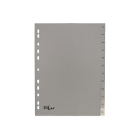 BÜROLINE Répertoires PP A4 40953 gris Jan-Dec FR