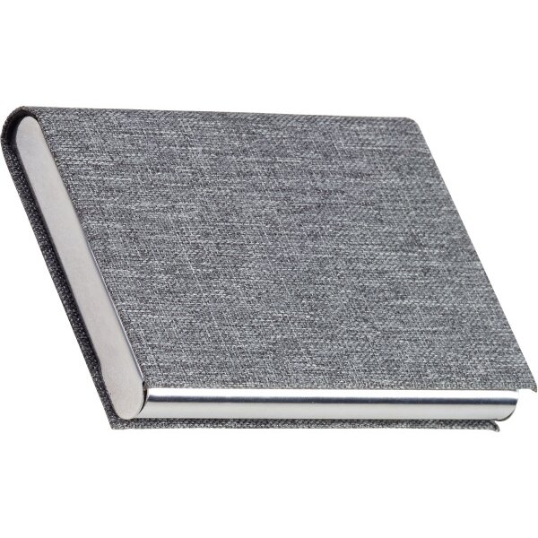 KOLMA Visitenkartenhalter RPET 14.303.03 grau 20 Karten 9.6x6.2x1.5cm