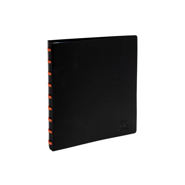 EXACOMPTA Sichtbuch Exaview A5 86034E schwarz 30 Taschen