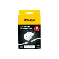 INTENSO Power Charger 30W GaN 1x USB-C 7803052 +Cable...