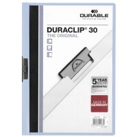 DURABLE Klemmhefter DURACLIP ORIGINAL 30, DIN A4, schwarz
