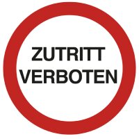 EXACOMPTA Hinweisschild "Rauchen verboten", rot...