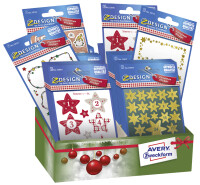 AVERY Zweckform ZDesign Weihnachts-Sticker "Adventskalender"