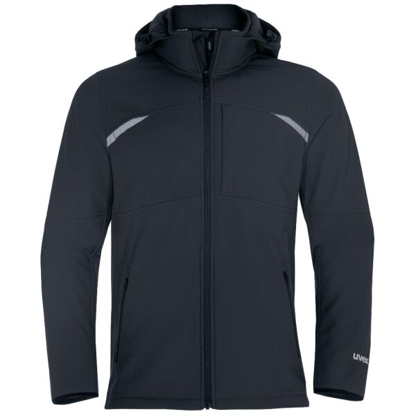 uvex Veste Softshell suXXeed craft, S, blanc