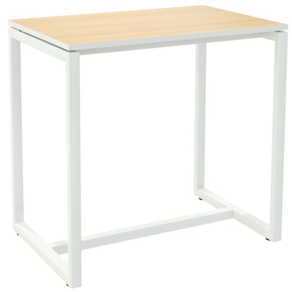 PAPERFLOW Table haute easyDesk, (L)1.140x (H)750 mm, blanc